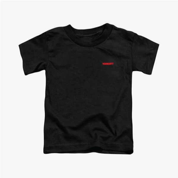 VONGOTT Tiny RED 티셔츠 국내생산 100% 순면 T-SHIRT 028340