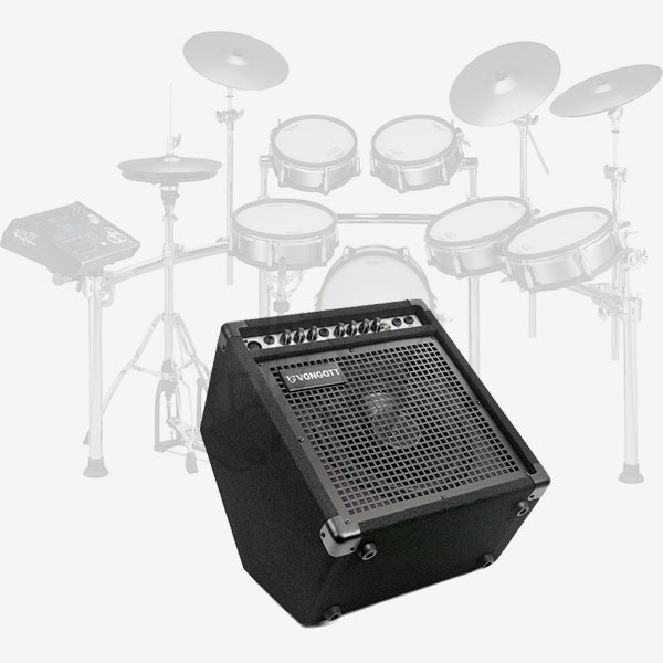 심벌 소리까지 또랑 또랑하게 표현해주는 가성비 전자드럼 전용앰프 VONGOTT ED50 E-Drums Amplifier 본거트 전자드럼 전용앰프 029987